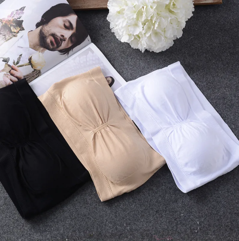 Женское Бесшовное укороченное однотонное нижнее белье с эффектом пуш-ап |