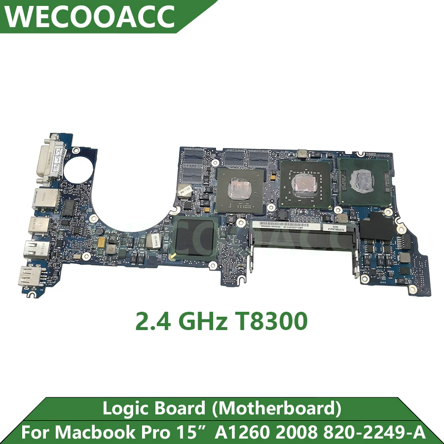 Оригинальная материнская плата для Macbook Pro 15 &quotA1260 логическая 2008 820-2249-A G84-602-A2 2 4
