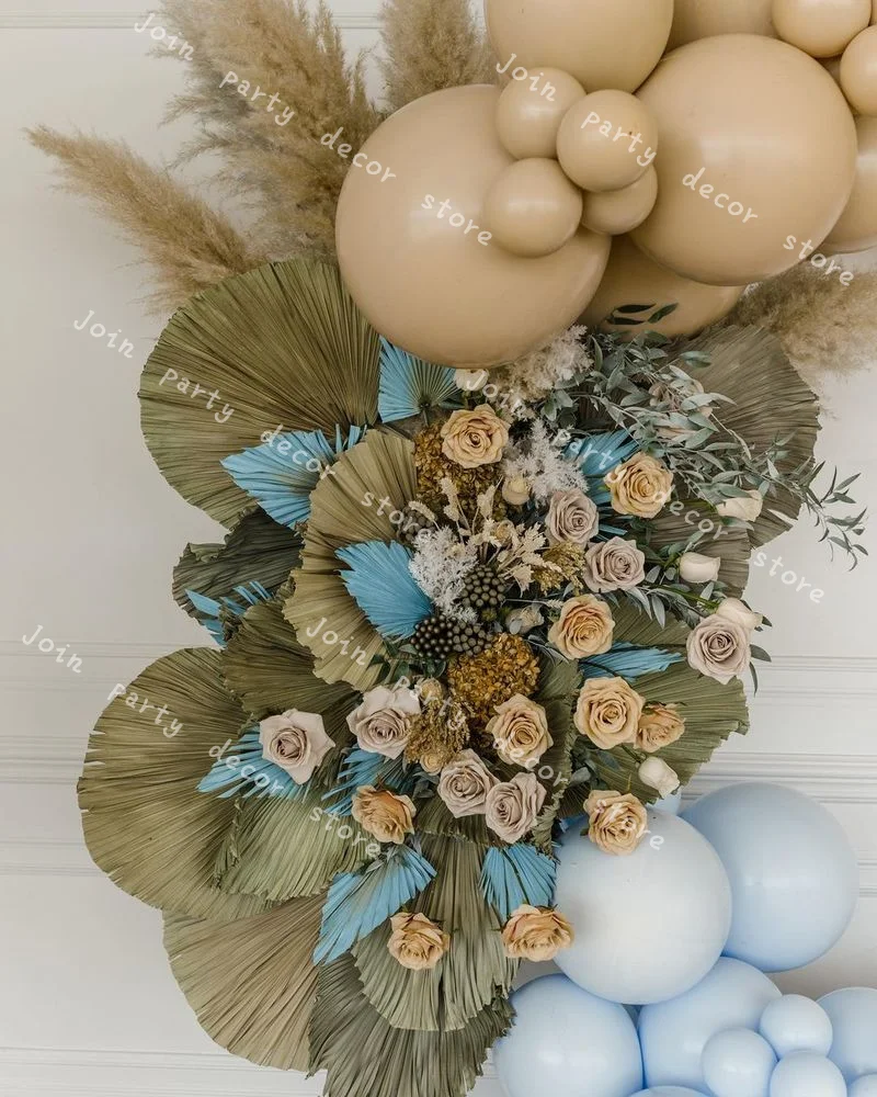 

DIY Balloons Garland Arch Kit Baby Shower Macaron Blue Gray Retro Skin Globos Birthday Party Wedding Anniversary Decoration