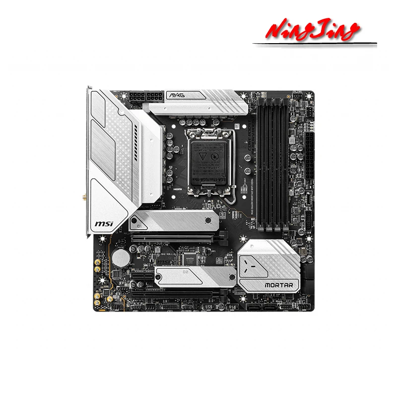 Материнская плата MSI MAG B660M WIFI DDR4 Micro-ATX Intel B660 4800 + МГц 128G USB 3 2 SATA M.2 поддержка