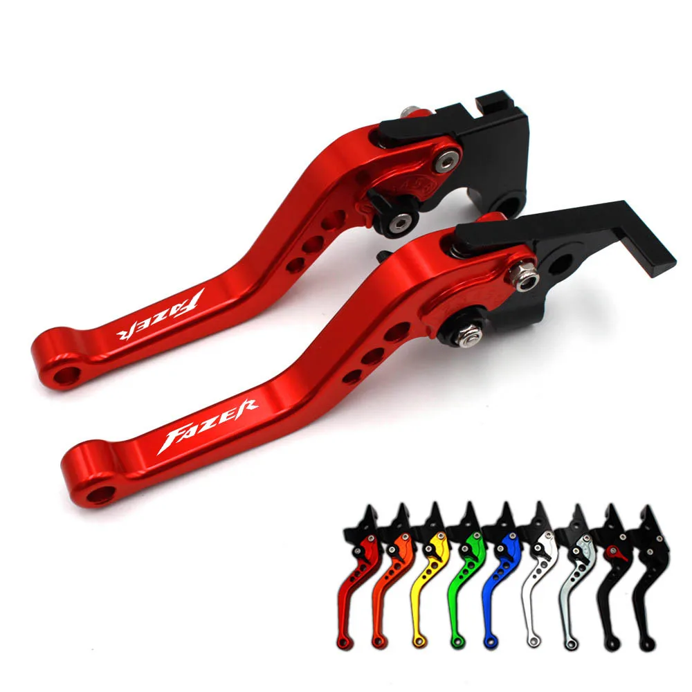 Короткие рычаги сцепления для мотоцикла подходят YAMAHA FZ1 FAZER 2006 2016 FZ6 2004 2010 FZ8 2011