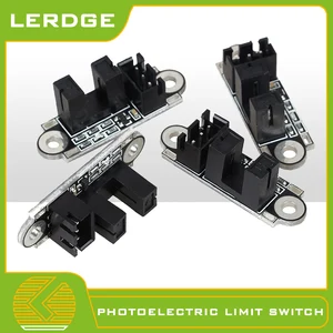 Оптический концевой упор LERDGE, детали для 3D-принтера, оптический датчик переключателя, фотоэлектрический контроллер светильник, модуль концевого выключателя, кабель 1 м