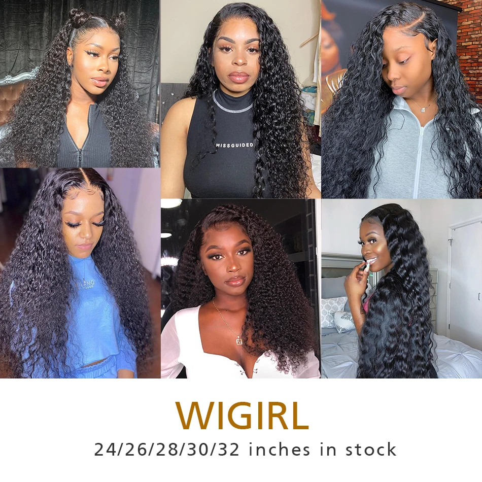 Wigirl 28 30 32 34 40 дюймов бразильские волосы плетение 3 4 пряди с 13x4 кружевной