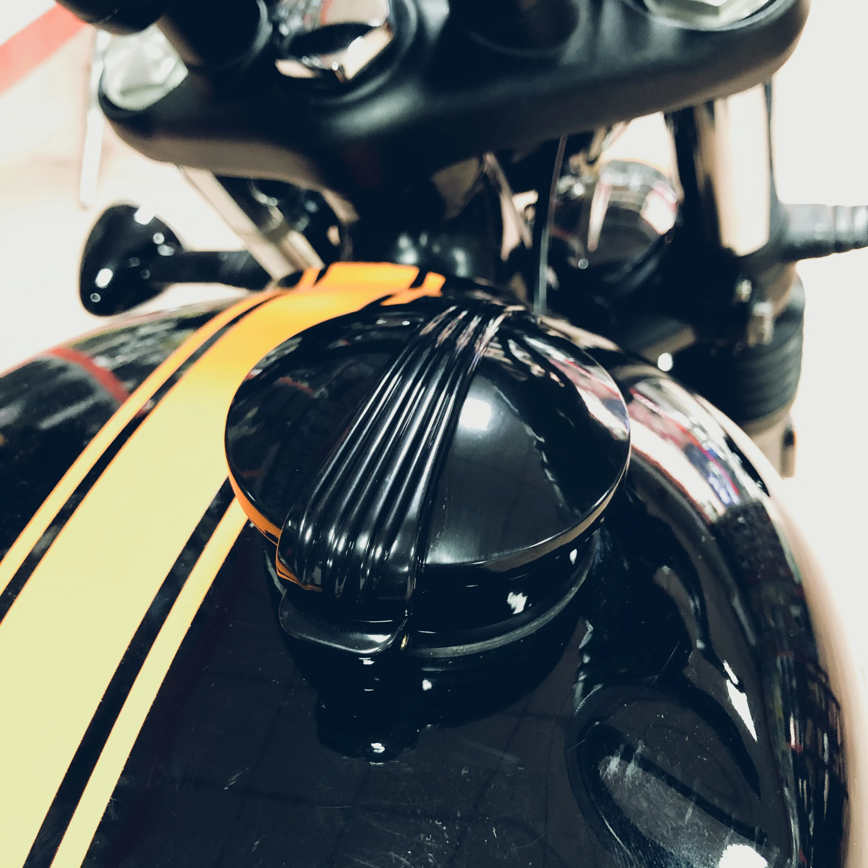 Крышка для бензинового топливного бака мотоцикла алюминиевая стильная