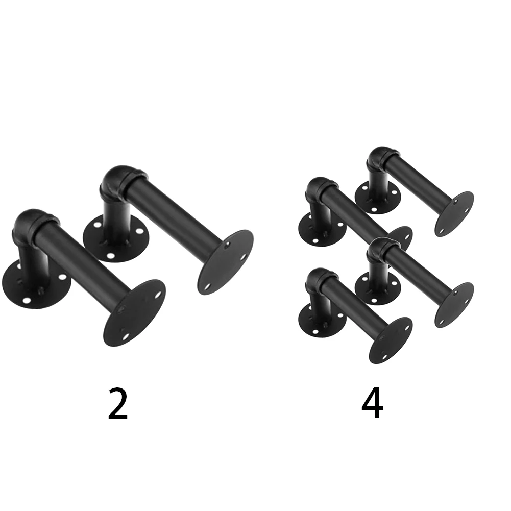 Железная кухонная утолщенная промышленная труба DIY Декор фурнитура держатель