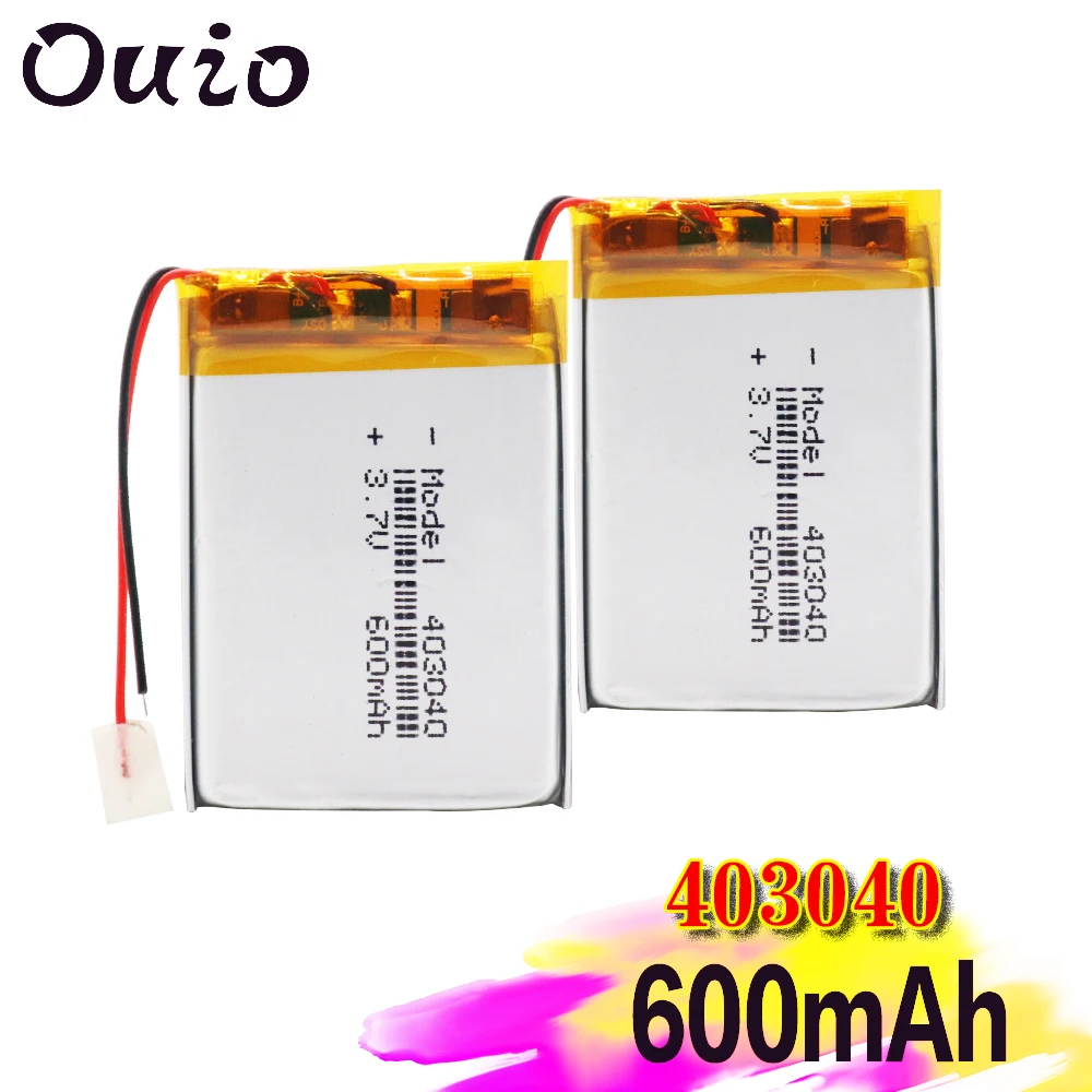 Литиевая полимерная батарея 3 7 403040 мАч MP3 MP4 GPS Bluetooth литиевая небольшая