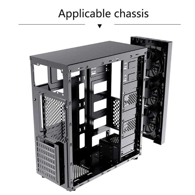 Дефлектор вентиляции 5 шт. рамка корпуса компьютера PCI бит блок расширения слота