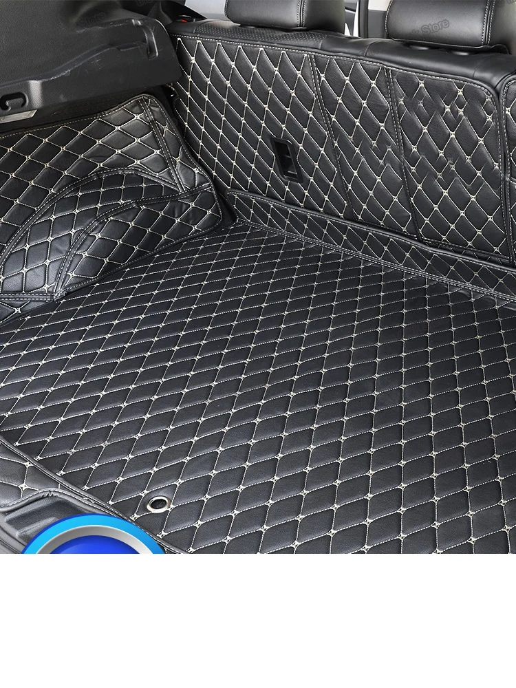 

Leather Car Trunk Mat Cargo Liner for Nissan Qashqai 2014 2015 2016 2017 2018 2019 2020 J11 rogue sport Rug rear boot accessory