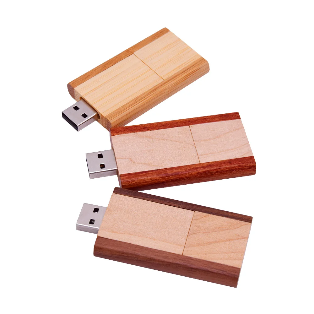 Персонализированный логотип Maple carbonized bamboo печать логотипа usb флеш-накопитель 2 0 4