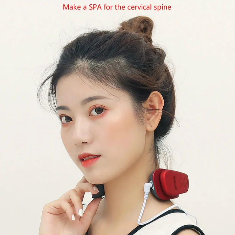 

Cervical Massage Multifunctional Home Intelligent Radio Pulse Massage Instrument Neck Protector Neck Physiotherapy Instrument