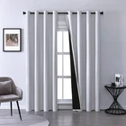 BILEEHOME 100% плотные шторы для гостиной, занавески для спальни, жалюзи, готовые занавески на окна, панели
