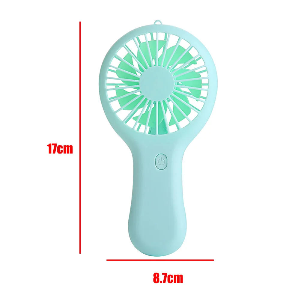 

USB Mini Wind Power Handheld Fan Ultra-quiet And Convenient Fan High Quality Portable Student Office Cute Small Cooling Fans