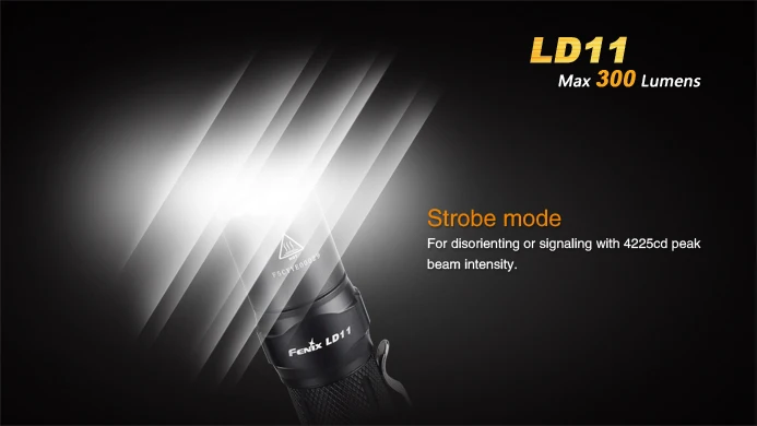 Fenix LD11 Cree XP-G2 R5 300 Lumens1* AA или 1*14500 батарея большой-яркий светодиодный фонарик Портативный походы в горы