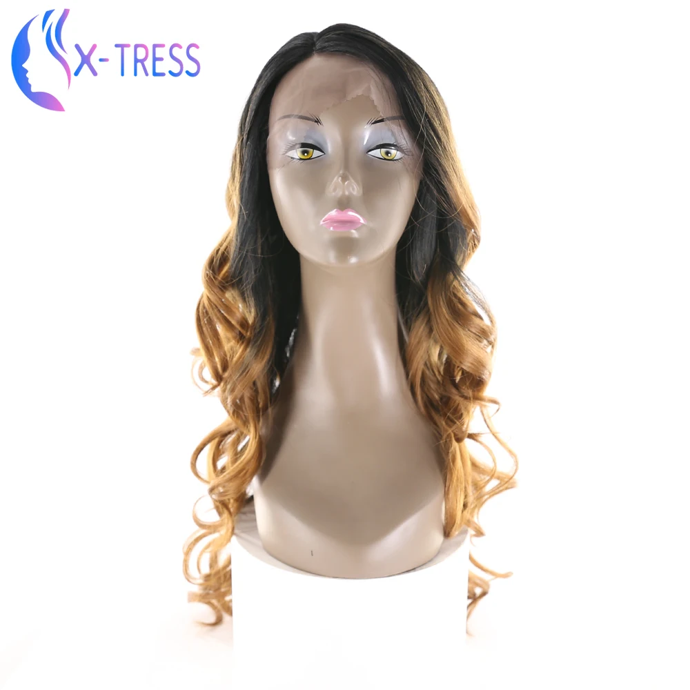 Парики из синтетических волос длинные вьющиеся волосы для женщин термостойкие