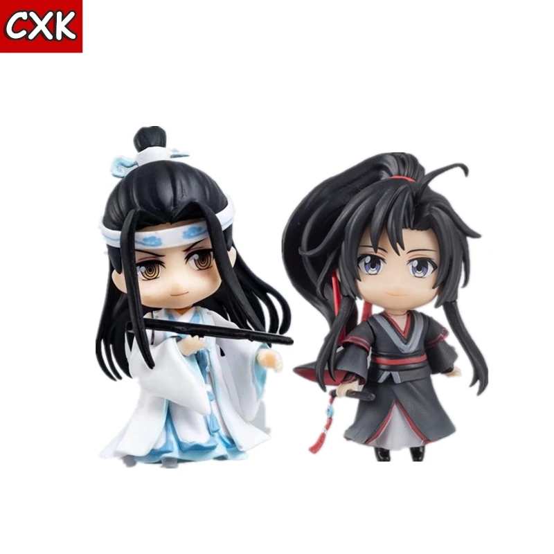 11 см mo dao zu shi фигурка игрушка Wei WuXian & Lan WangJi ПВХ Коллекционная модель милые игрушки