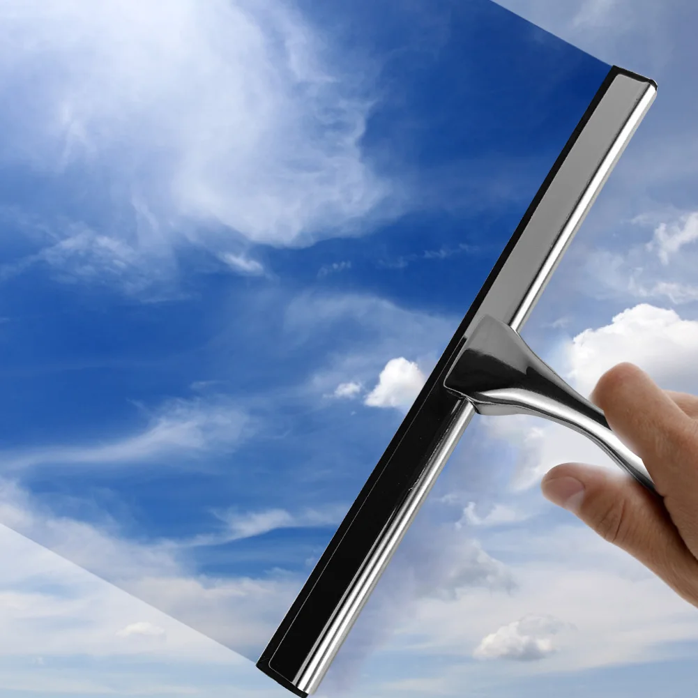 

Скребок из нержавеющей стали для душа, зеркала, автомобиля, 10 дюймов