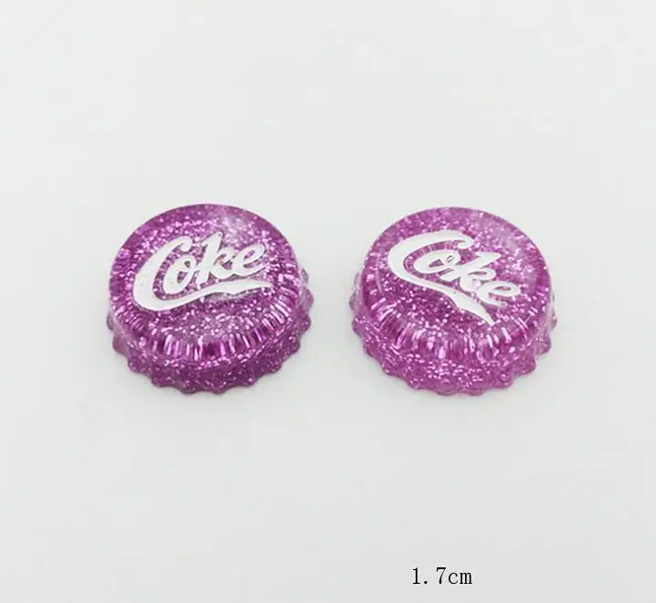 10 шт./лот товары для рукоделия блестящие кепки резиновые аксессуары наклейки