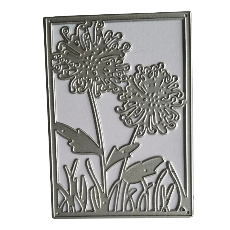 

Flower Metal Cutting Dies Stencil Scrapbooking DIY Album Stamp Paper Card Emboss X7JE