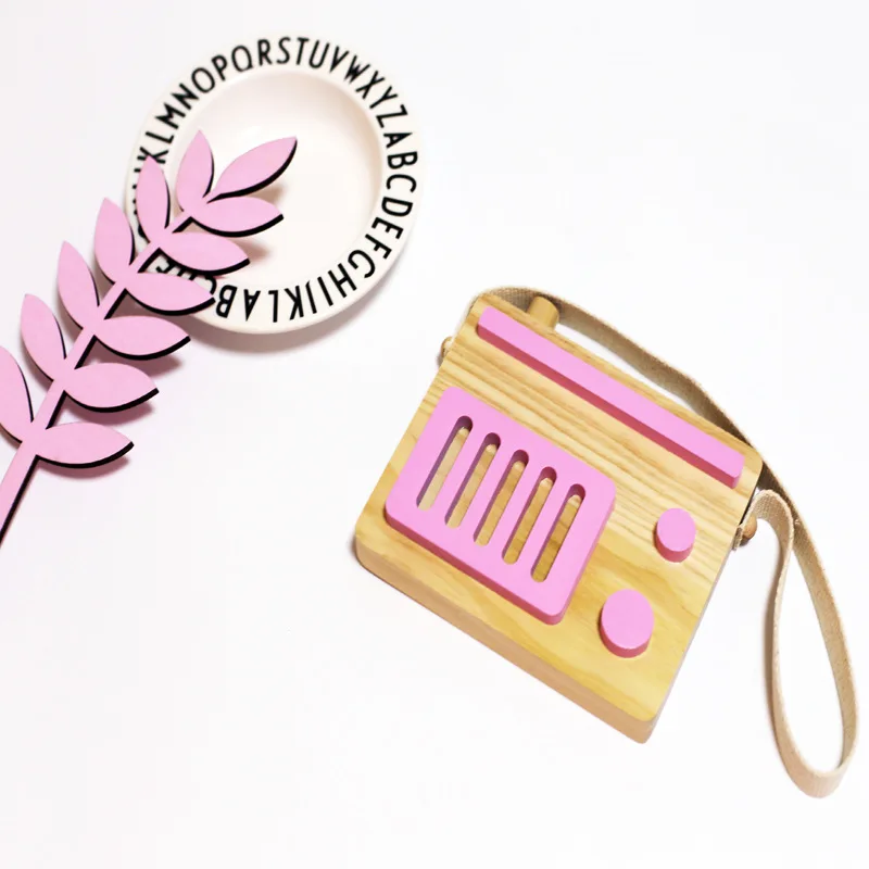 Скандинавский стиль деревянный радиовырез крафтовые принадлежности для детской