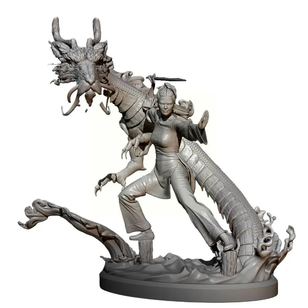

Resin Model Kits Figure DIY Self-assembled 14 15 Years Old Toy G0H7