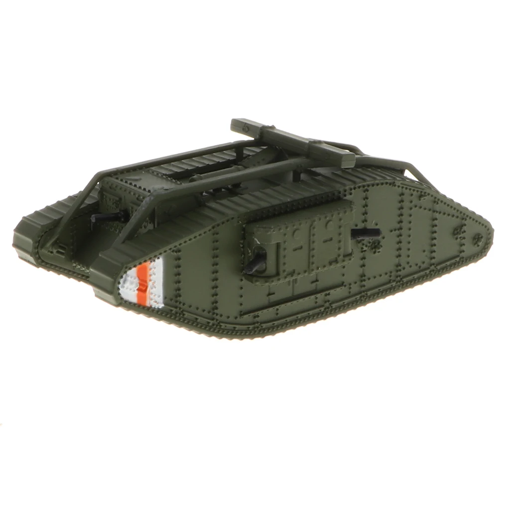2pcs 1/100 WWI немецкий A7V Panzer Tank и Британия MK.IV женская модель танка игрушка| |