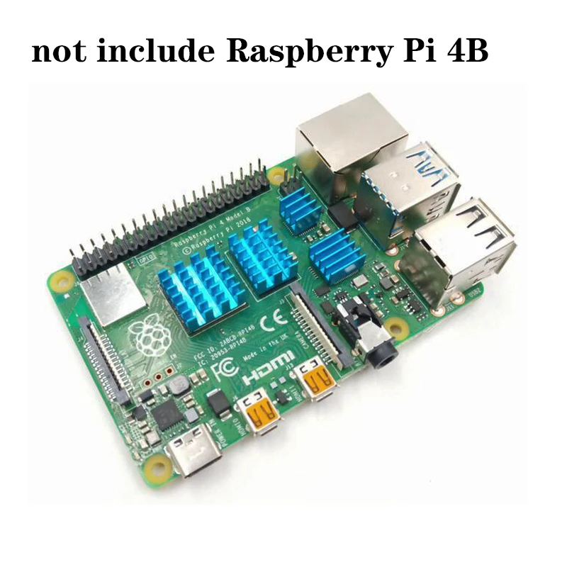 Raspberry Pi 4 Модель B 3 5 дюймовый сенсорный экран 480*320 ЖК дисплей Дисплей с ABS чехол