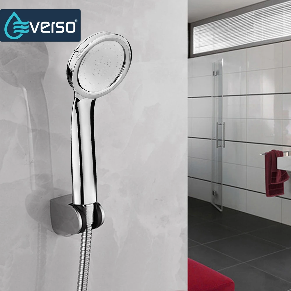 Ручная Лейка для душа EVERSO из АБС пластика круглая душа|saving shower head|water saving headshower head |