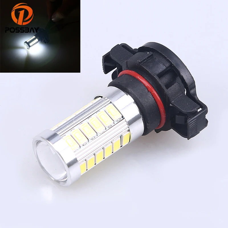 Автомобильная светодиодная лампа POSSBAY H16 33 SMD для наружного освещения