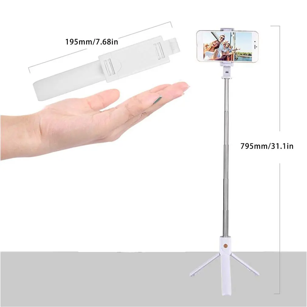 

Wireless Selfie Stick Remote Control Tripod Handphone Live Photo Holder Tripod Camera Self-timer Artifact Rod