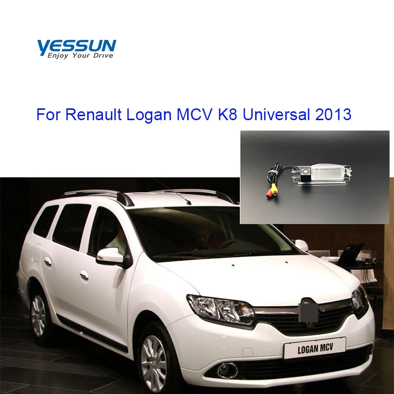 Камера номерного знака Yessun для Renault Logan MCV K8 универсальная камера заднего вида 2013