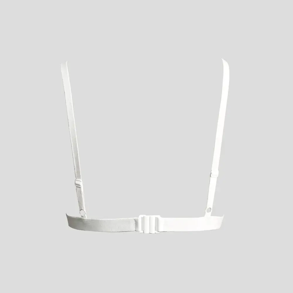 Женский кружевной топ бесшовное сексуальное однотонное белое кружевное ажурное