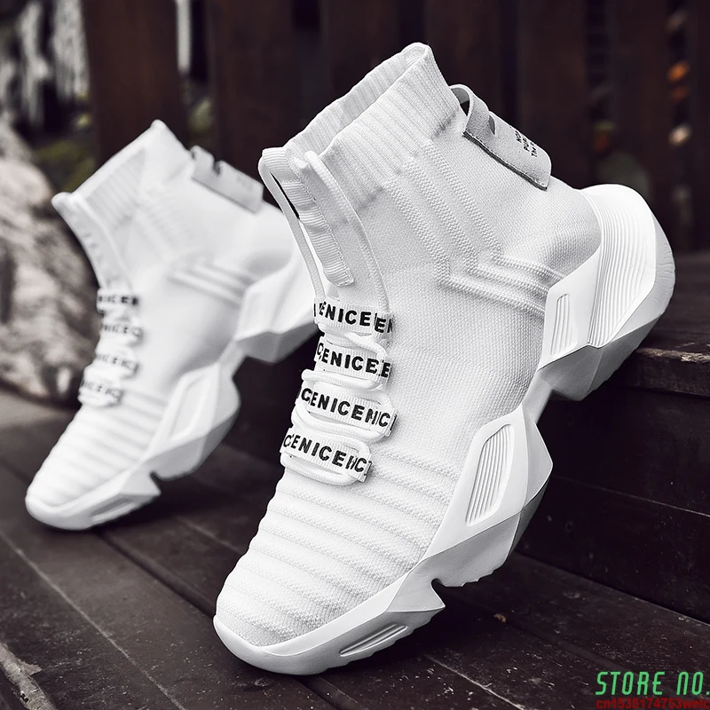 

Hemmyi Running Shoes Men Casual Shoes Outdoor Sneakers Mesh Breathable Walking Footwear Sneakers Two-tone Zapatos De Hombre