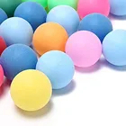 50 шт.упак. Цветные мячи для пинг-понга 40 мм развлекательные мячи для настольного тенниса смешанные цвета для игр и активности Mix #40