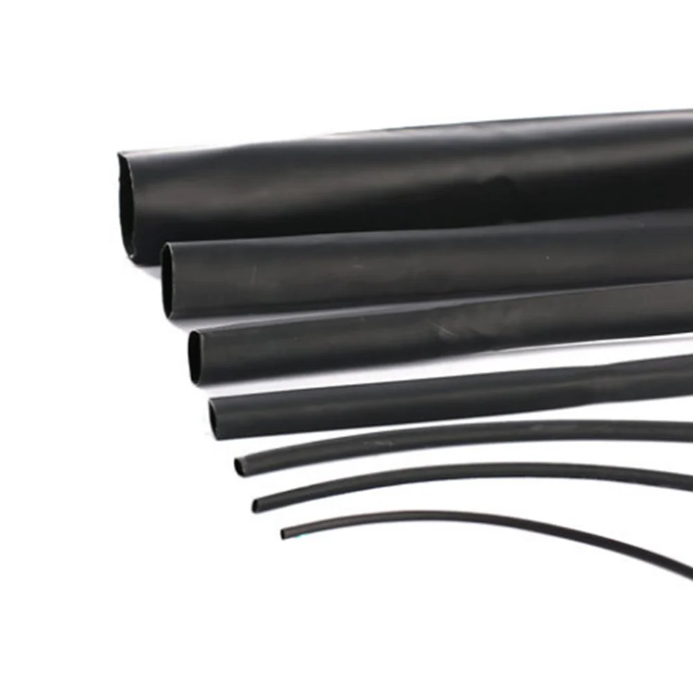 

Термоусадочные трубки 1 м/лот, термоусадочные трубки 2:1, черные, диаметром 1, 2, 3, 5, 6, 8, 10 мм, для ремонта коннекторов