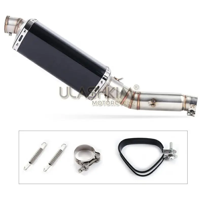 Выхлопная труба глушителя для мотоцикла средняя без шнуровки HONDA CBR400 CB500R CBR500R 2013