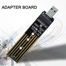 NVMe PCIe To USB3.1 Type A M.2 In-line Adapter Board Computer And Office Electronic Peripherals