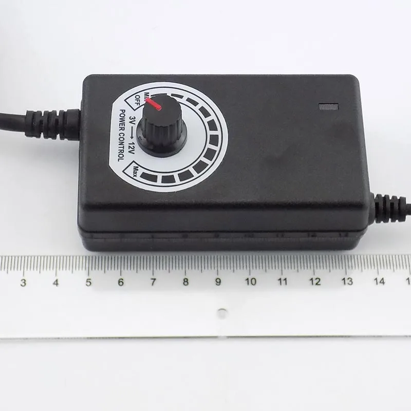 AC DC 100V 220V к 3V 12V 2A Адаптер питания с регулируемым коннектором, адаптер, зарядное устройство для стены для светодиодной ленты.