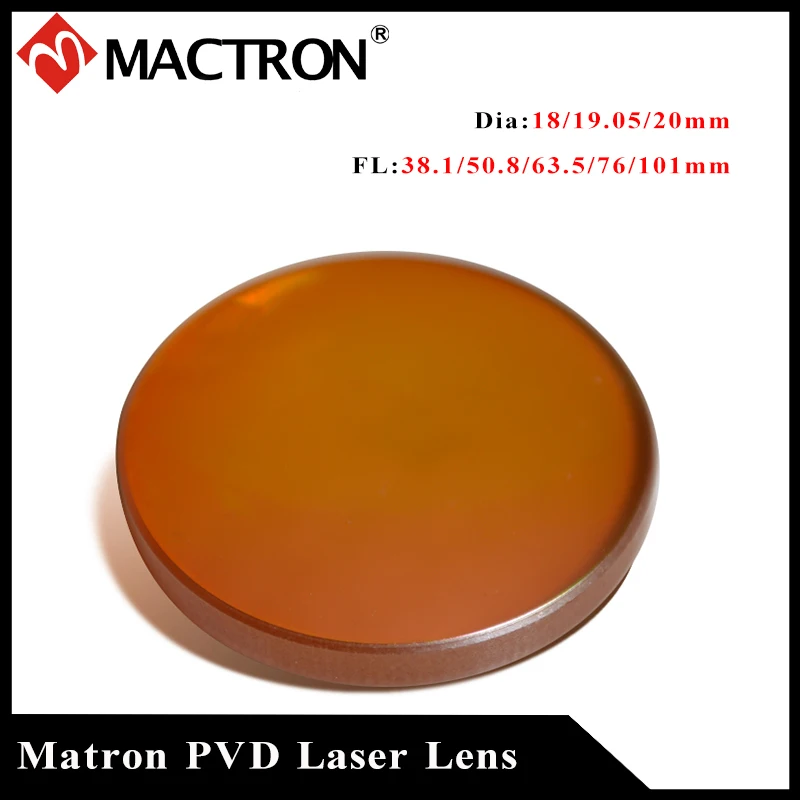 (Акция) Самая низкая цена высокое качество Mactron ZnSe PVD Лазерная линза 20 мм диа Фокус