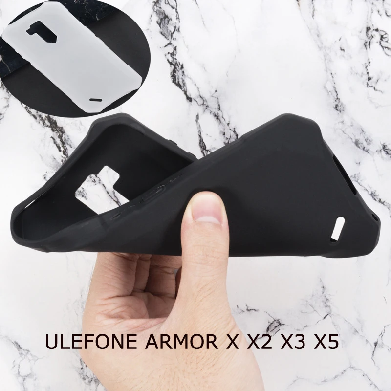 Чехол для Ulefone Armor X X2 X3 X5 защитный чехол из ТПУ защита от пыли Ультратонкий