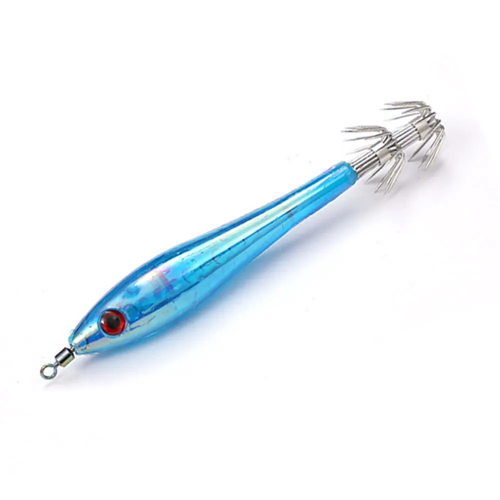 Balleo 5pcs/lot 10cm/4.2 Squid jig head Soft lure Fishing lure Octopus wobbler Fishing Tackle Carp fishing Fly fishing crankbait
