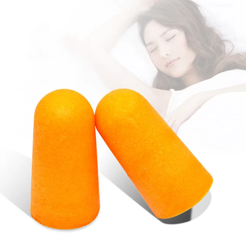 1 пара пенопластовые затычки для ушей фильтр шумоподавитель протектор слуха NRR 32