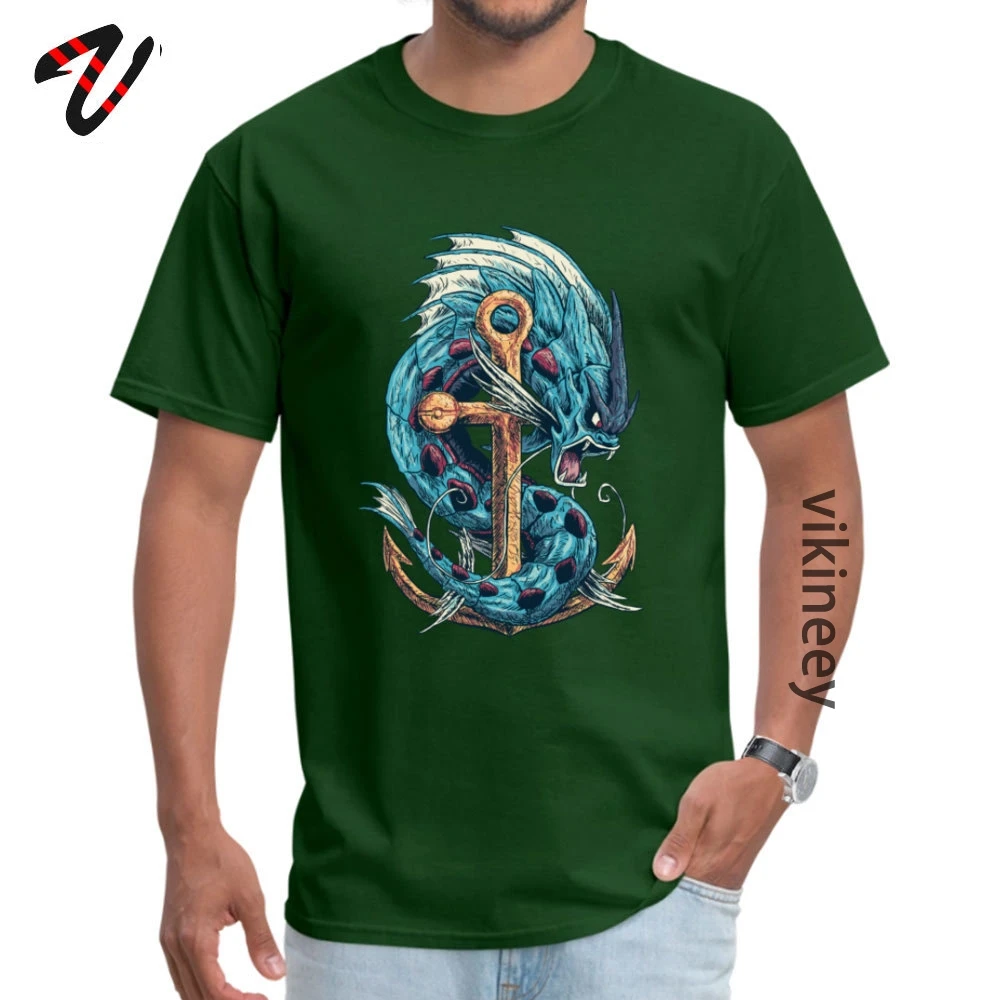 Дракон Монстр дизайнеры футболки осенняя одежда с круглым вырезом для взрослых