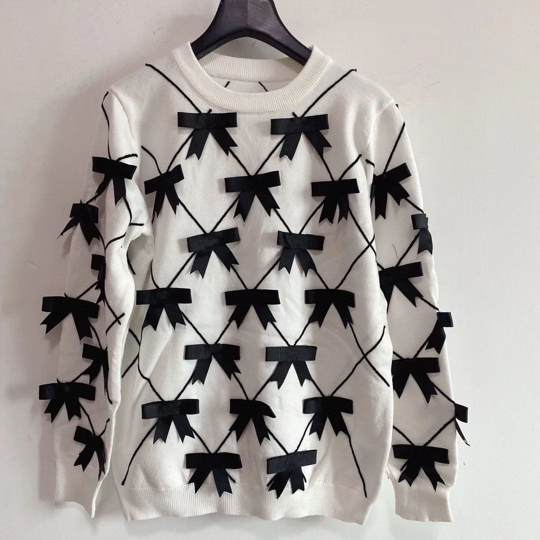 

Quality Cashmere Wool Blends Sweater Women's Pullover O-neck Colorful Thread Cartoon Jacquard Vintage Autumn Knitted Jumper