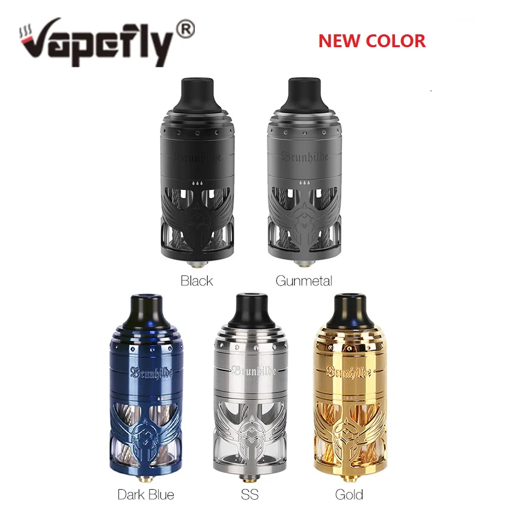 Лидер продаж атомайзер Vapefly Брюнхильд MTL RTA 5 мл с одной катушкой и 6 уровнями