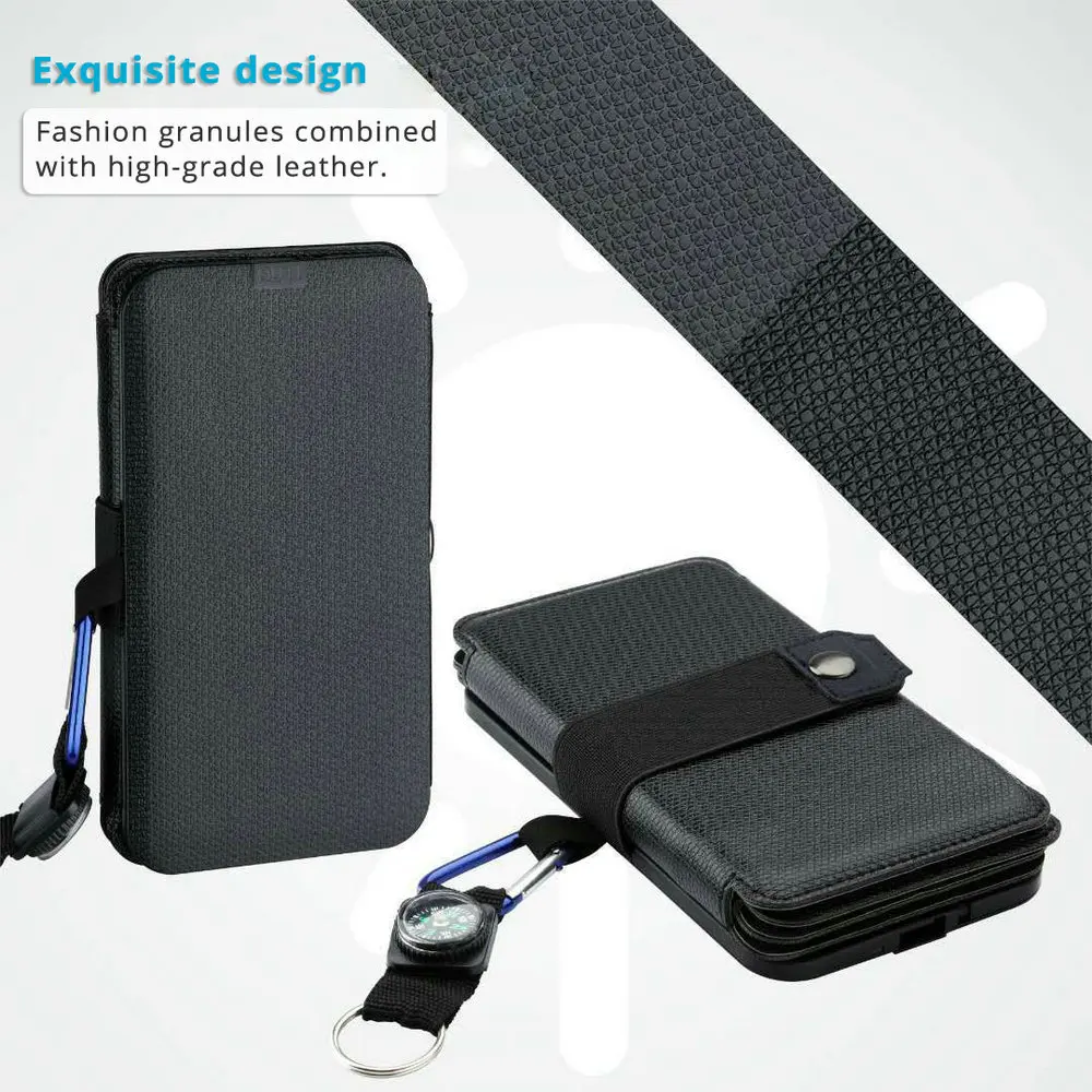 

Sunpower Foldable Portable solar Panel mobile battery charger Solar Panels cells 5V 10W for phone outdoor camping Adventure