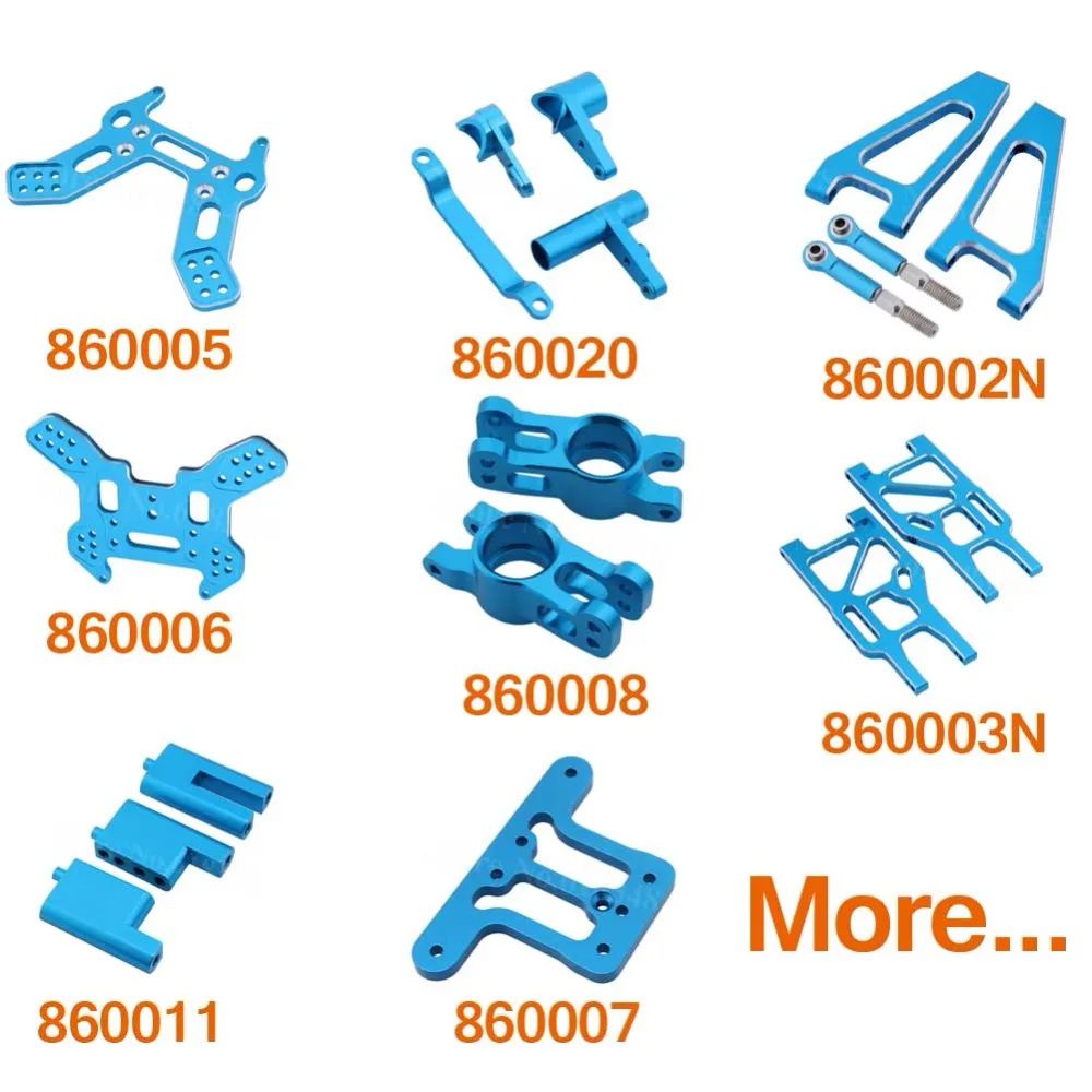 Запчасти для автофургона HSP алюминиевые детали RC 1/8 Nitro Power универсальные