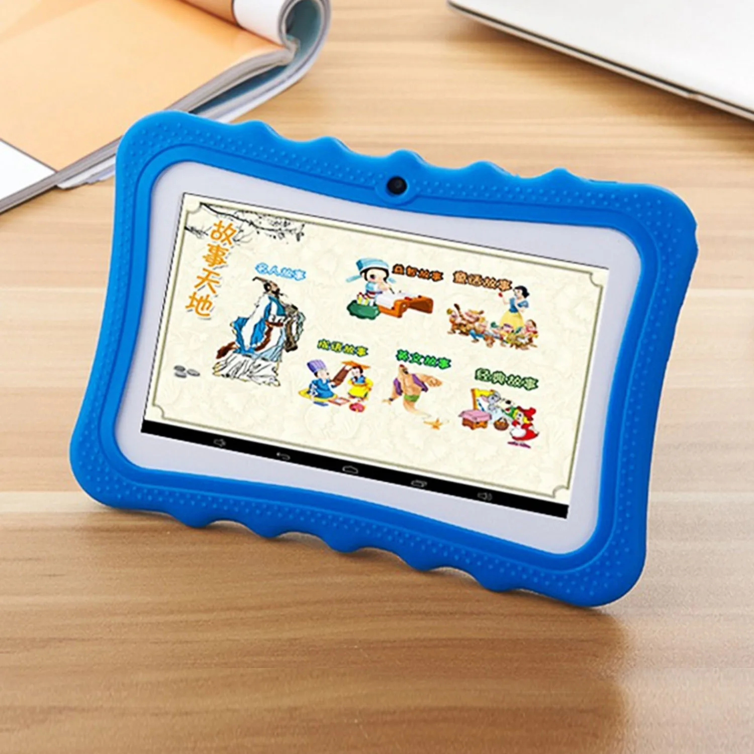 Планшет детский 7 дюймов 4 ядра Гб поддержка Wi-Fi Bluetooth камера | Игрушки и хобби