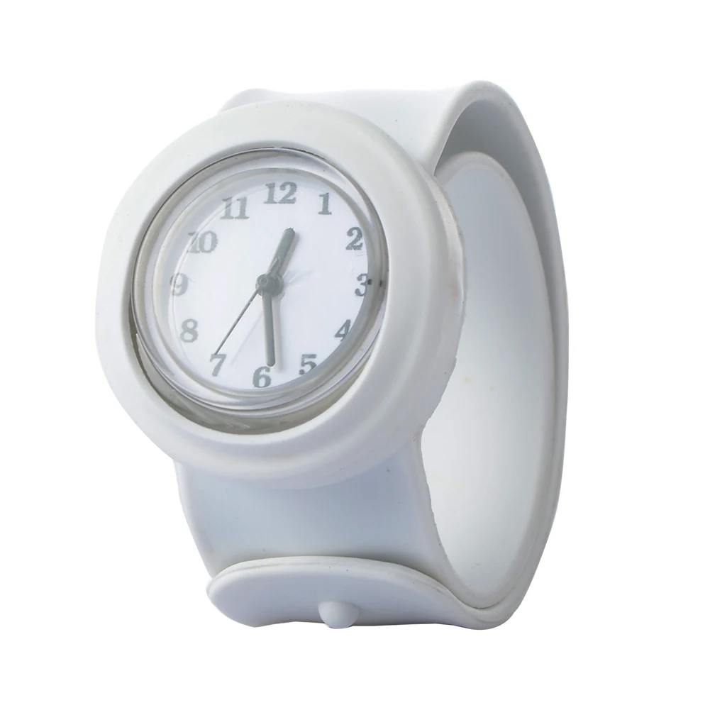 Милые мягкие силиконовые Мультяшные часы для детей детские кварцевые спортивные