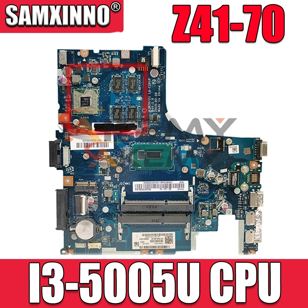 

Z41-70 материнская плата для ноутбука I3-5005U номер 5B20J23833 5B20J23806 5B20J23688 5B20J23632 5B20K62070 5B20K62071