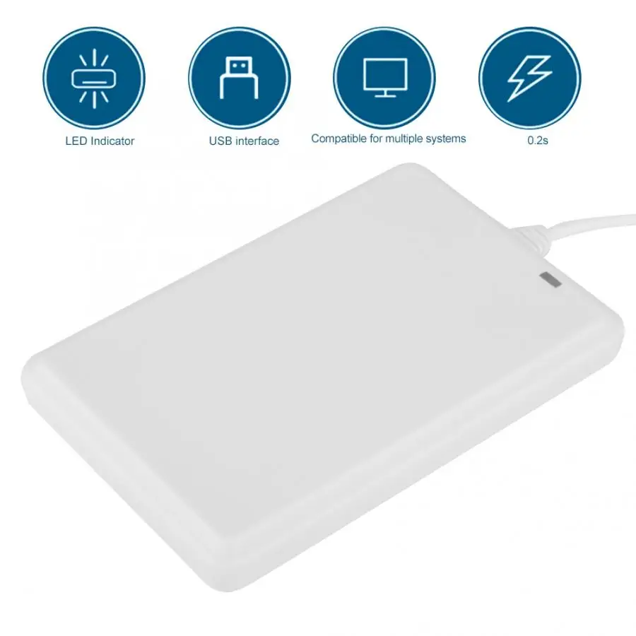 Считыватель карт IC/ID-карт Бесконтактный USB-накопитель NFC считыватель доступа в
